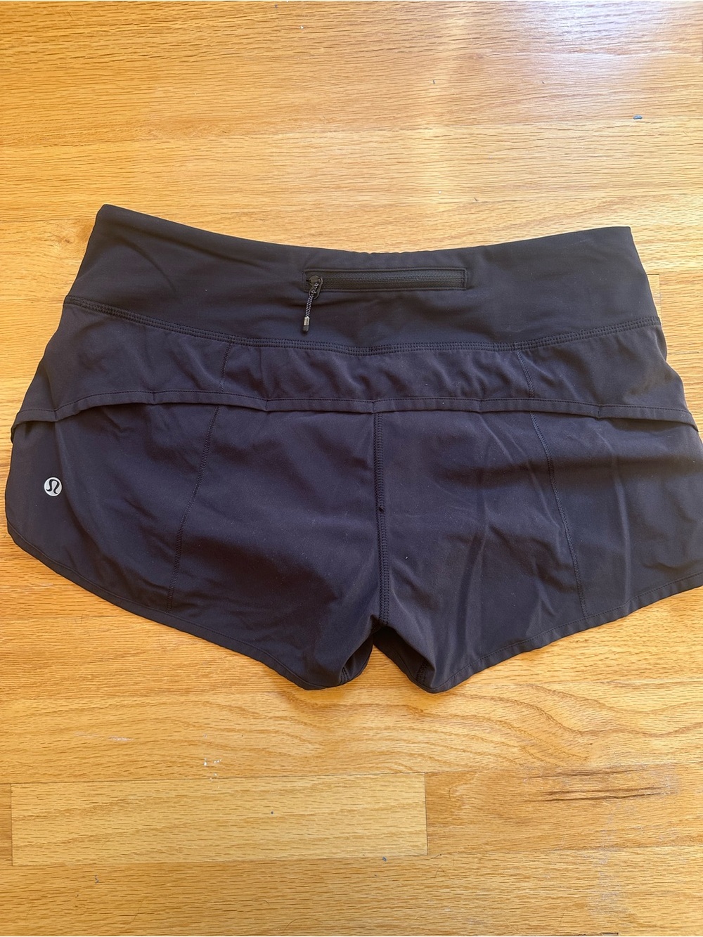 lululemon athletica Women’s Black Athletic Running Shorts - Picture 2 of 4